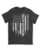 Vintage usa American flag proud soccer boyfriend silhouette shirt - premiumtstore.com