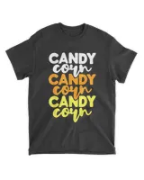Candy Corn Candy Corn Candy Corn Funny Halloween T-Shirt