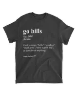 Go Bills Buffalo Bills Football Shirt
