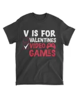 V Is For Video Games Shirt