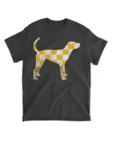 Tennessee Hound Orange White Vintage Dog Fan Game 24AM184