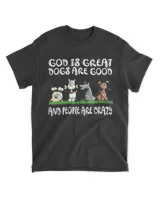 Womens God Is Great Dogs Are Good And People Are Crazy HOD310323A8