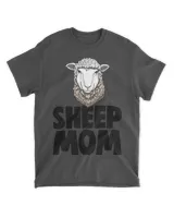 Love Sheep Mom Tee Shirts Funny Women Sheep Love