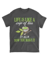 Inspiring Piece Of Wisdom Life Is Like A Cup Of Green Tea