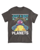Just A Boy Who Loves Planets Astronomy Rocket Space