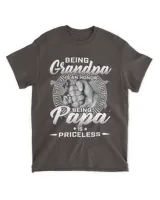 Being Grandpa Is An Honor Being Papa T-Shirt