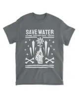 Save Water Every Drop Counts (Earth Day Slogan T-Shirt)