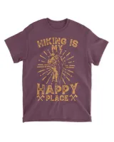 Hiking Is My Happy Place - Men T-shirt