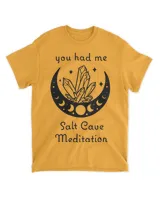 You Had me at Salt Cave Meditation crystals moon phase