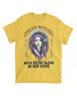 Native Blood In Her Veins