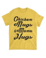 Chicken Nugs and Mama Hugs for Nugget Lover Funny Vintage 21