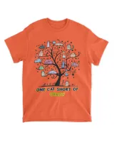 One Cat Short of Crazy - Crazy Cat Lady - Cats in a Tree HOC300323A14