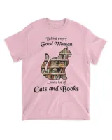Behind every good woman are a lot of cats and books