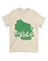 Wisconsin Wisco Up North Tree Lover Premium T-shirt