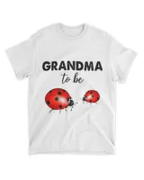 Grandma To Be Lady Bug Tee shirt Mens Funny Family Love
