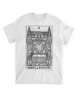 Wheel of Fortune Tarot Card Gothic Clock Tower
