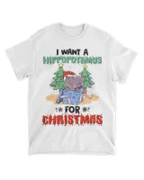 I Want A Hippopotamus For Christmas Xmas Hippo for Kid Women 5 549