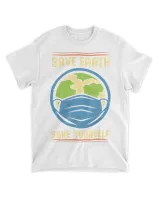 Save Earth Save Yourself (Earth Day Slogan T-Shirt)