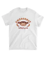 Emergency Intercom Monkey Tee
