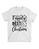 Family Is The Best Part Of Christmas Matching Group Xmas T-Shirt