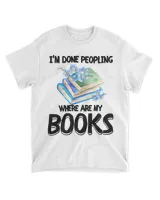 I'M DONE  PEOPLING. WHERE ARE MY BOOKS