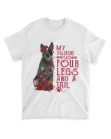 My Valentine Has Four Legs And A Tall Australian Cattle Shirt
