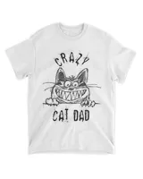 Mens Crazy Dad Lady Funny Cat Dad Cute Father of Cats HOC300323A12