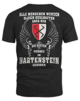 Elle Menschen Werden Gleich Geschaffen Aber Nur Die Besten Werden Im Hartenstein Geboren Shirt