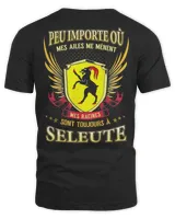 Peu Importe Où Mes Ailes Me Mènent Mes Racines Sont Toujours À Seleute Shirt