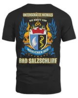 Unterschätze Niemals Die Kraft Von Menschen Aus Bad Salzschlirf Shirt