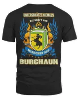 Unterschätze Niemals Die Kraft Von Menschen Aus Burghaun Shirt