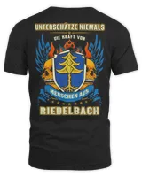 Unterschätze Niemals Die Kraft Von Menschen Aus Riedelbach Shirt