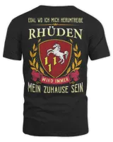 Egal Wo Ich Mich Herumtreibe Rhuden Wird Immer Mein Zuhause Sein Shirt