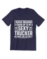 I never dreamed Id grow up to be a sexy Trucker Transporter 1