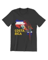 Costa Rica Bird Scarlet Macaw Central American Country