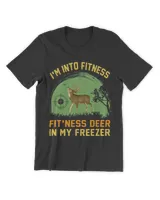 HuntingShirt Im Into Fitness Deer Freezer Funny Hunter Dad 221
