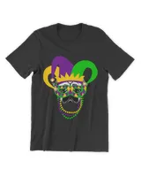 Mardi Gras Pug Dog 2Cute Mardi Gras Shirt