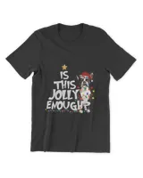 Is this jolly enoughBlack Boston Terrier Christmas Light T-Shirt - Standard Fleece Sweatshirt