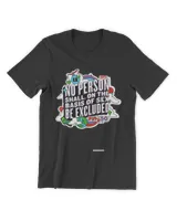 No Person Shall On The Basis Of Sex Be Excluded Shirt
