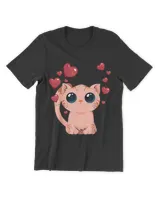 Cute Cat Valentines Day Love Heart QTCATVL201222A16
