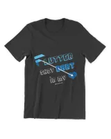 Flutter Fanbase Merch V-Neck  Classic T-Shirt