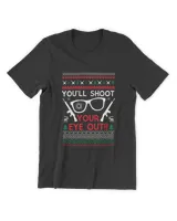 RD Christmas You'll Shoot Your Eye Out for Gun Owners and Gun Enthusiasts Shirt