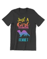 Just A Girl Who Loves Ferre Ferret Lovers Gifts