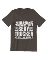 I never dreamed Id grow up to be a sexy Trucker Transporter 1