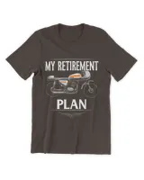 Motocross Biker My Retirement Plan Funny Retiring Biker Old Motorcycle Rider 62