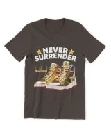 Trump Sneakers Never Surrender T-Shirt