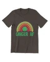 RD Ginger St Patricks Day Shirt Retro Ginger AF Shirt