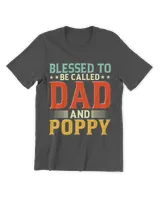 mens blessed to be called dad and poppy 2fars day idea