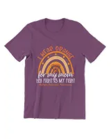 DH I Wear Orange For My Mom, Multiple Sclerosis Awareness Shirt, Orange Rainbow Shirt, Multiple Sclerosis Shirt