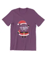 RD Personalized Santa Monogram Shirt, Santa Shirt, Christmas Monogram Shirt, Womens Christmas Shirt, Santa Claus Shirt, Holiday Gifts